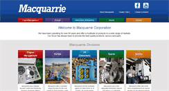 Desktop Screenshot of macquarrie.com.au