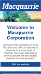 Mobile Screenshot of macquarrie.com.au